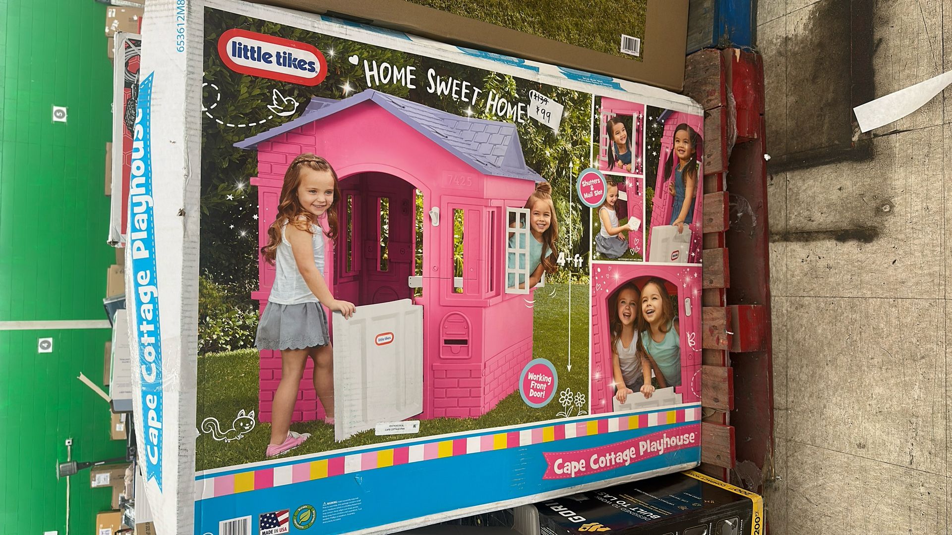 Home sweet home Cape cottage Playhouse