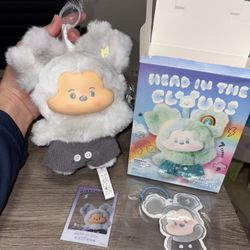 AUTHENTIC Miniso Mickey Head in the Clouds Series Plush - Thunder Cloud