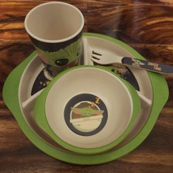 Yoda Plate Set