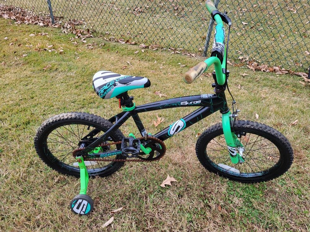 Search 18 In BMX Bike With Training Wheels