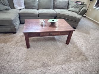 Coffee table solid wood