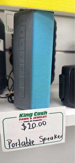 Portable speaker