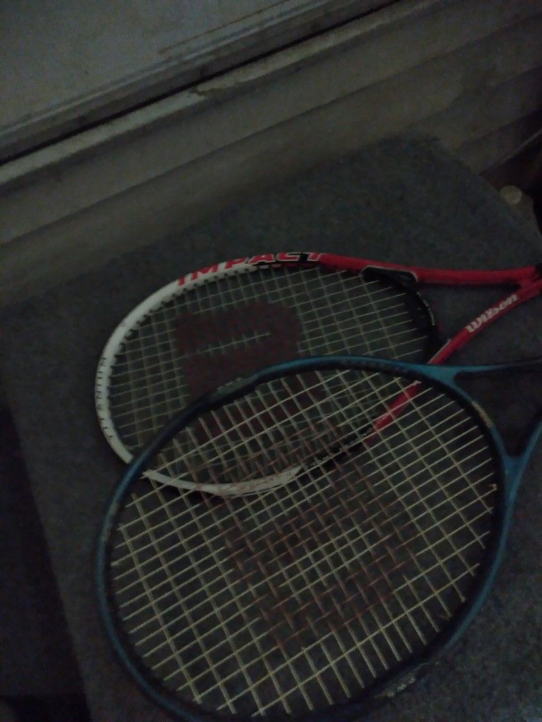 Two Wilson Tennis Rackets $35 Both