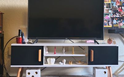 Couch,  TV Stand, shelf , Chair,
