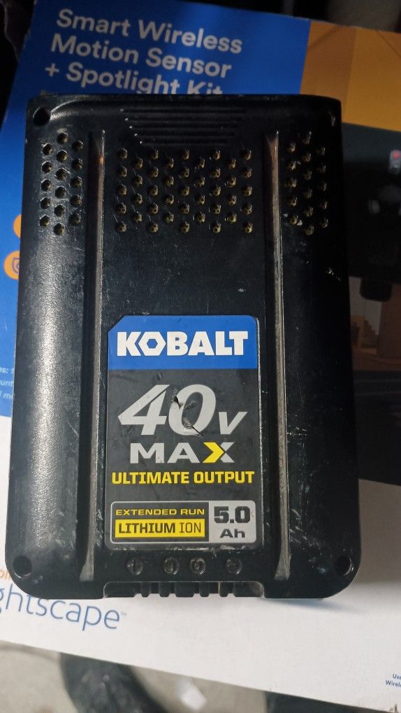 40v Kobalt Battery 5ah