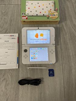 Nintendo 3DS XL Animal Crossing Edition Complete In Box