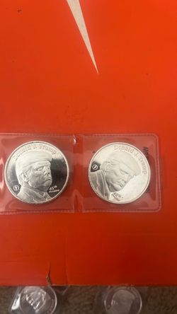 Trump silver rounds 45th president money metals