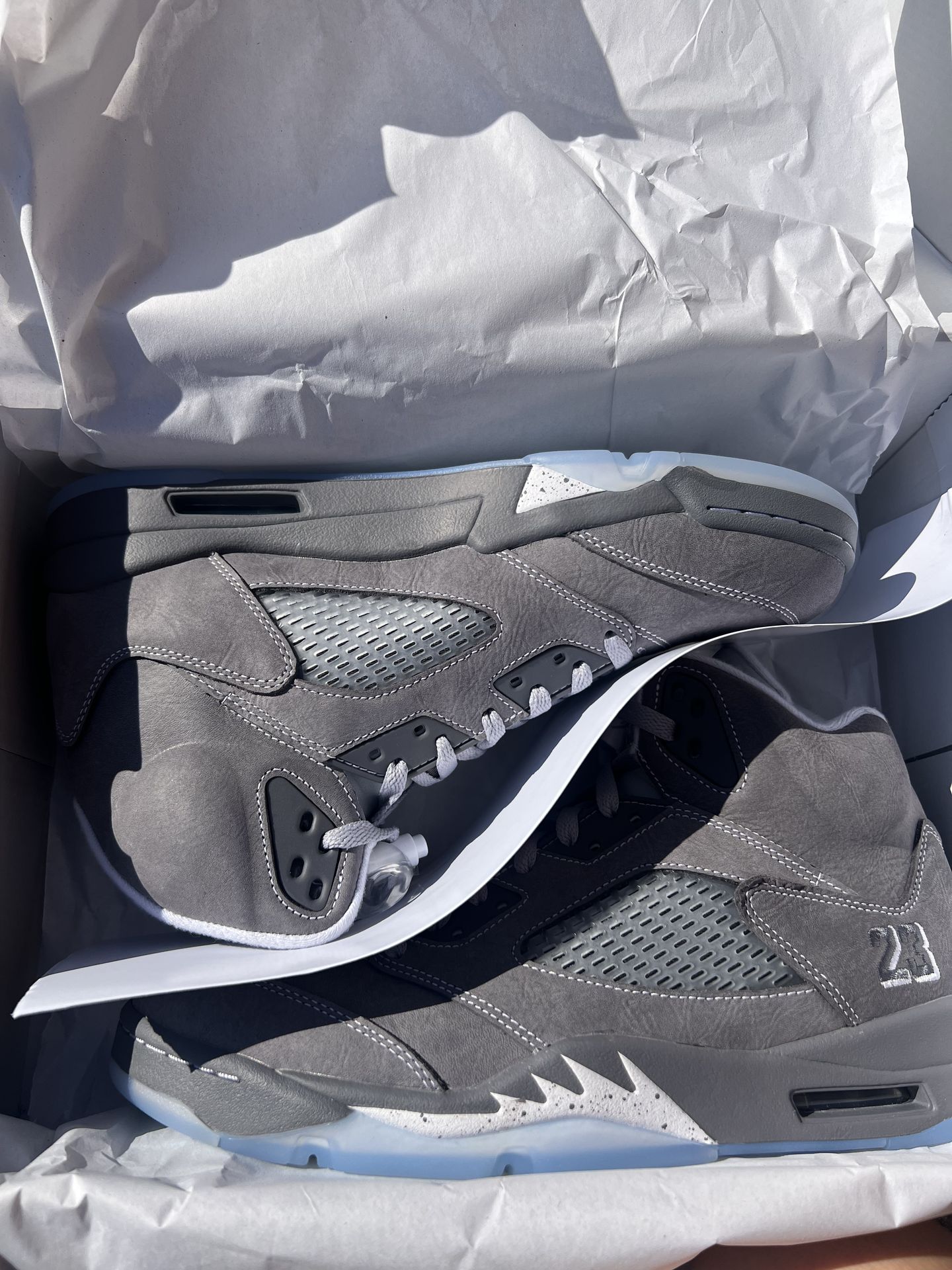 Jordan 5 wolf grey 11.5 13