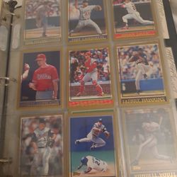 Baseball cards. 