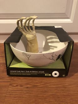 Animated candy bowl