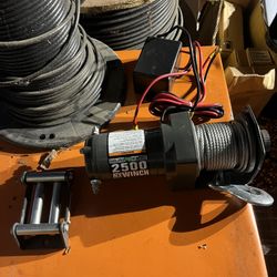 Badland 2500 lb. ATV UTV Utility Electric Winch