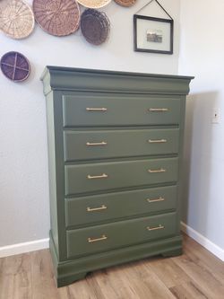 Green Tall Dresser for Sale in Elk Grove, CA - OfferUp