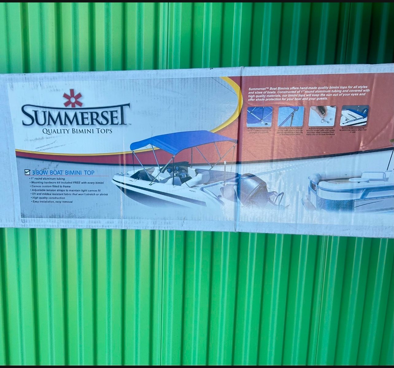 Boat SUMMERSET 3BOW BIMINI FRAME Only