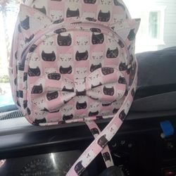 Kitty Cat Backpack Purse