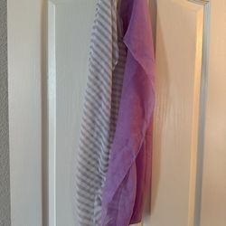 Purple Grey Scarf