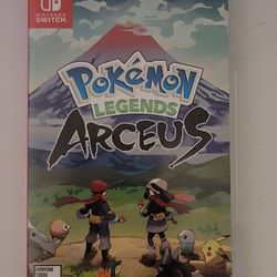 Pokemon Legends Arceus For The Nintendo Switch 