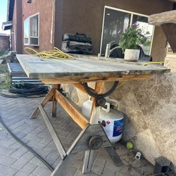 Mid Century Architecture Table 