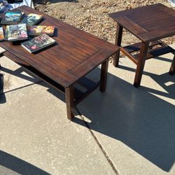 Coffee Table And End Table 