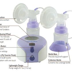 BRAND NEW IN BOX NEVER USED. ALSO COMES WITH BRAND NEW BOX OF 100 Breastmilk storage bags