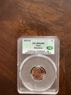 CAC MS64 2025 D .01¢