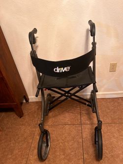 Drive Medical Folding Rollator Walker