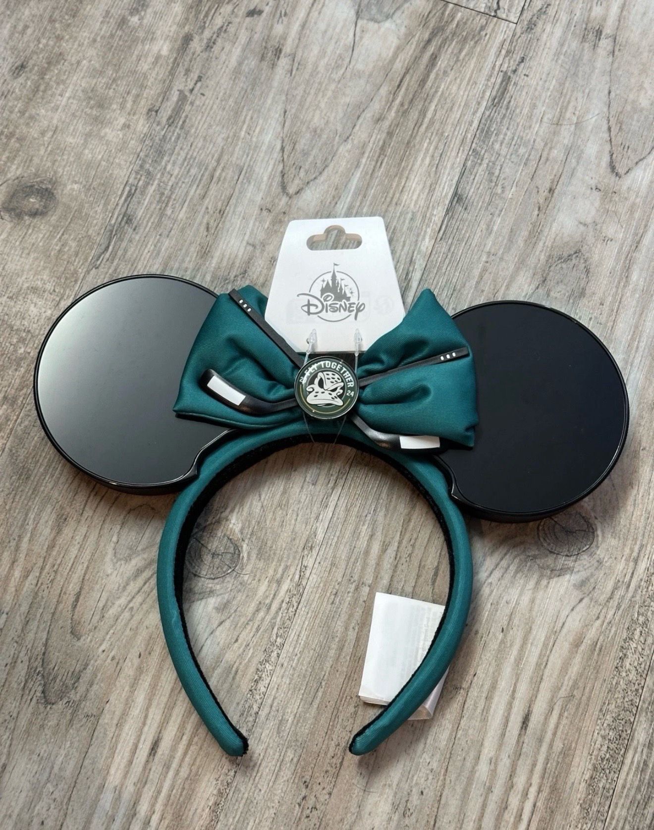 Mighty ducks hockey puck Disney ears