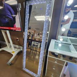 Elegant Body mirror With L.E.D 