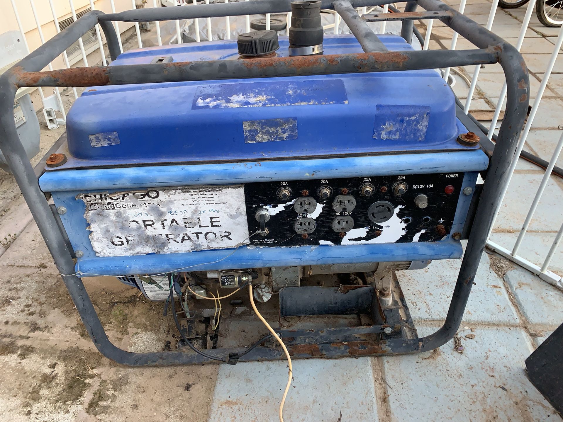 Chicago Electric Generator (fix Or Party’s)