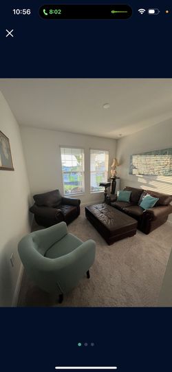 Leather Living Room Set 