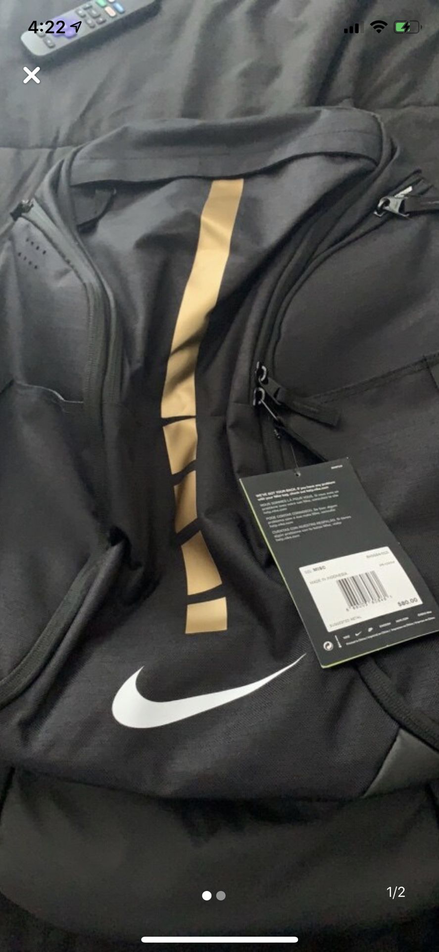 Nike backpack 40$ new
