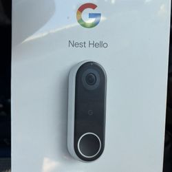 Google Nest Hello (wired) Doorbell
