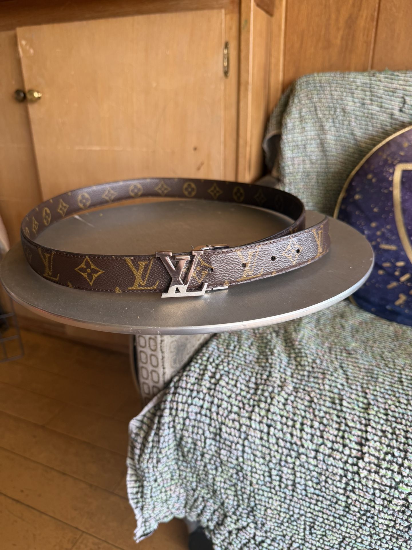Louis Vuitton Belt (Silver)