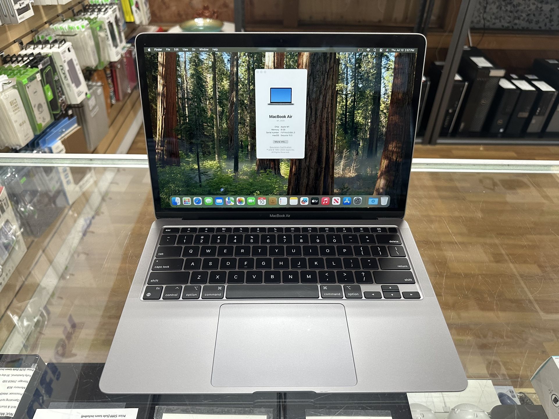 Macbook Air 13 inch 2020 M1 8GB RAM 128GB SSD 