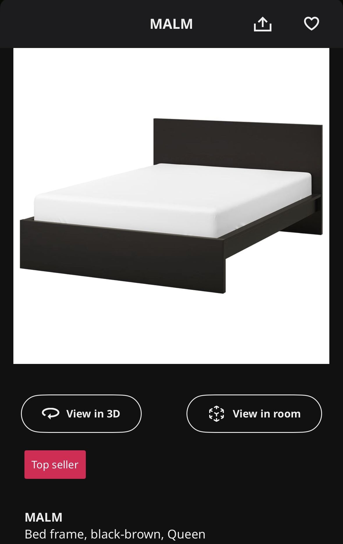 Malm Queen Bed Frame