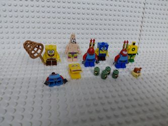 Lot #16 Lego Spongebob Minifigures