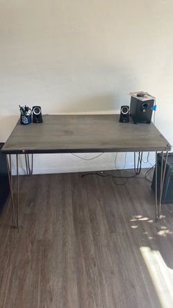 Wooden desk