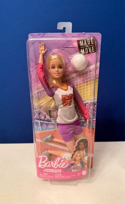 Barbie Made to Move Volleyball Player Doll
