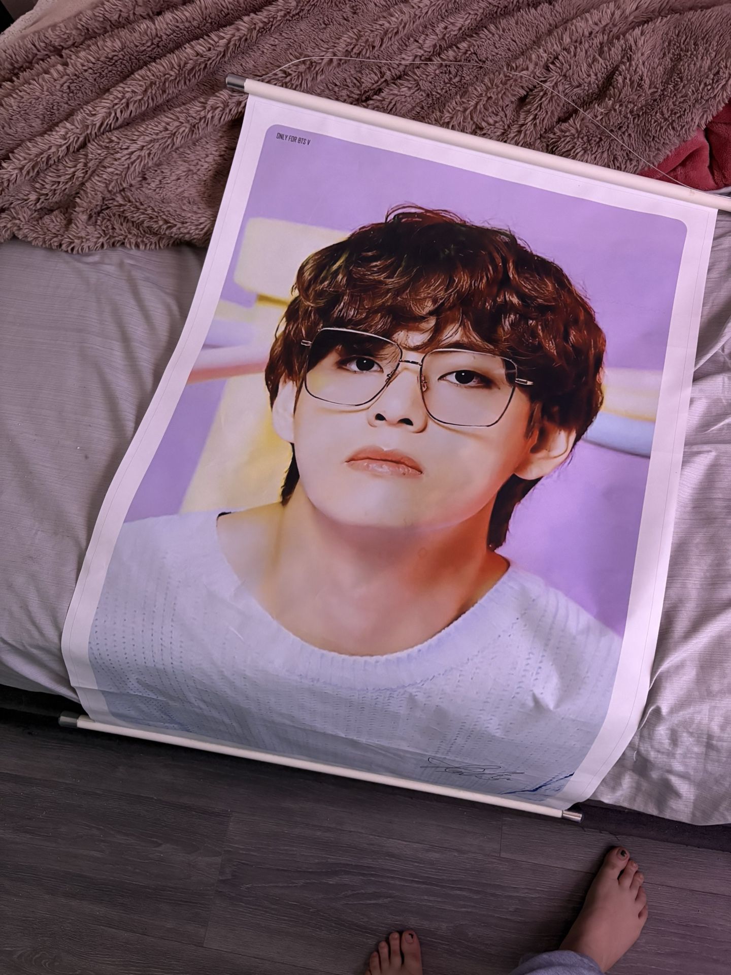 BTS V Poster