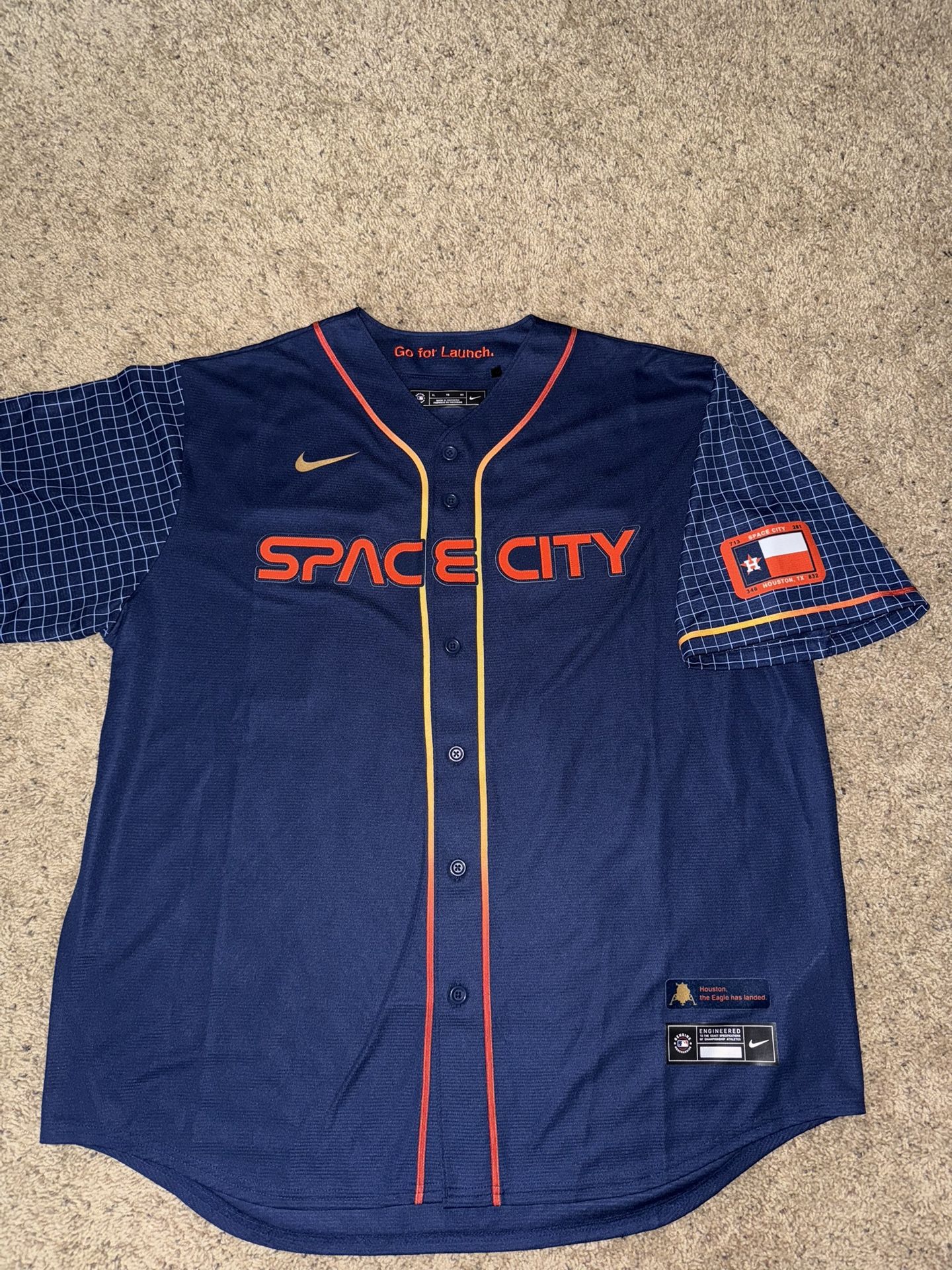 Houston Astros Yordan Alvarez Space City Connect Jersey