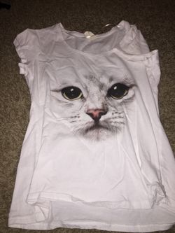 Size small cat shirt size small