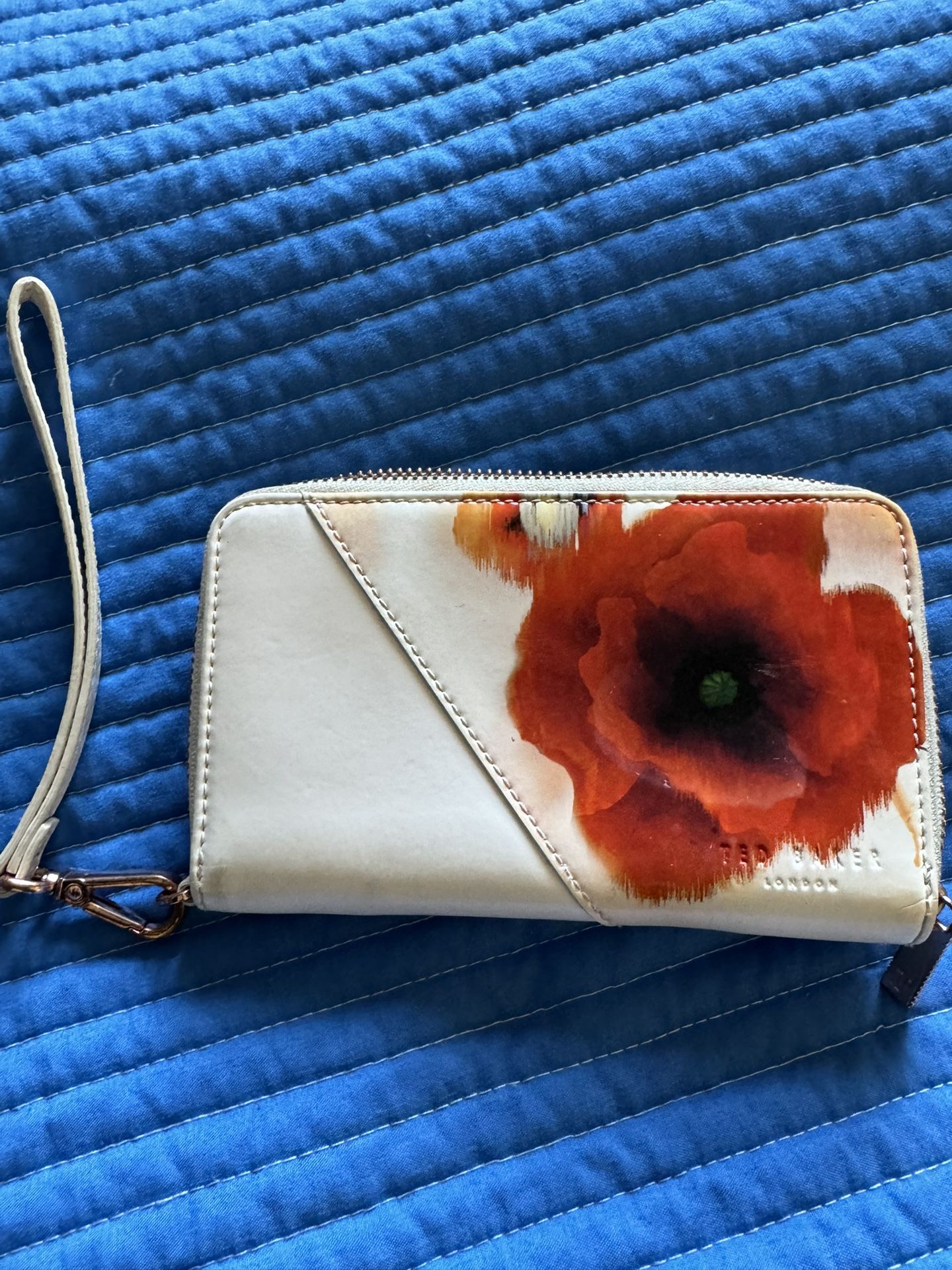 Ted Baker Naomi Playful Poppy Wristlet wallet 