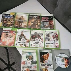 Xbox 360 Game Lot