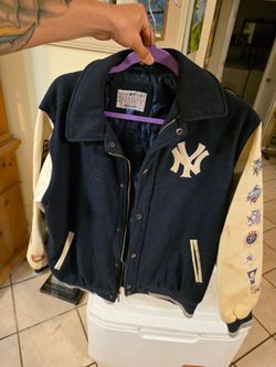 New York Yankees 26x Championship Leather Jacket Sz XL Genuine G3 Merchandise
