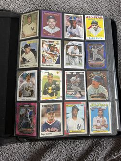 Huge 1024 Sports Card Binder Lot Baseball Football Basketball Stars Inserts HOF / 32 PAGES / 32 CARDS PER PAGE