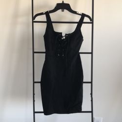 Black tie dress-M