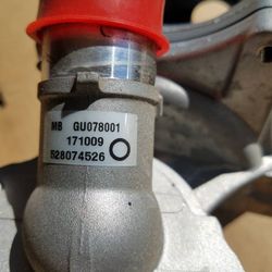 Chevrolet Cruze 2018 water pump and thermostat