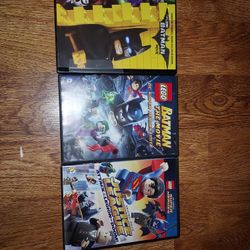 Lego Batman Dvds