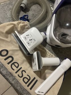 pet grooming kit and vacuum