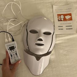 7 Color LED FACIAL LIGHT THERAPY MASK