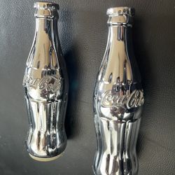 Vintage Coca Cola Salt And Pepper Shakers 